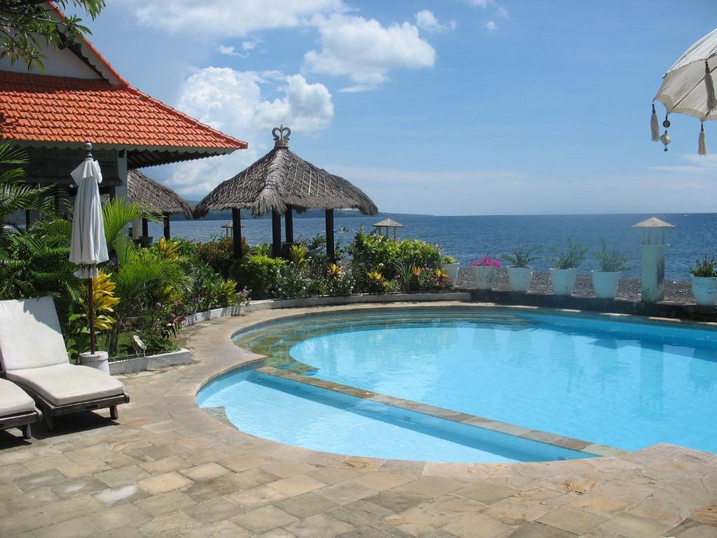 Kembali Beach Bungalows 아메드 외부 사진